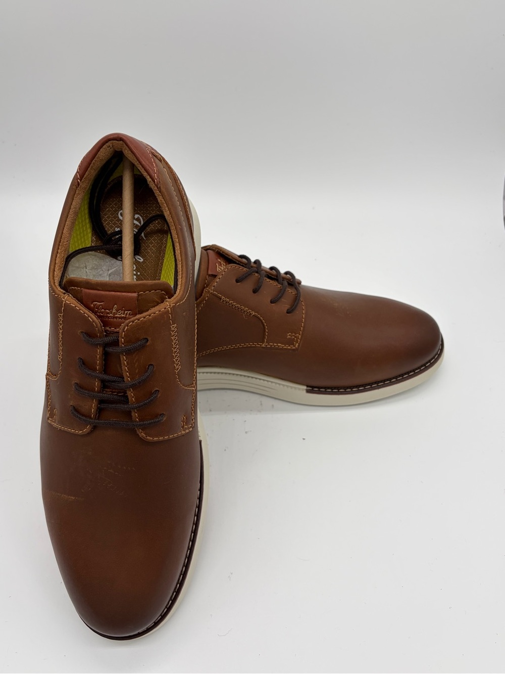Florsheim Men's Brown Leather Derby Shoes